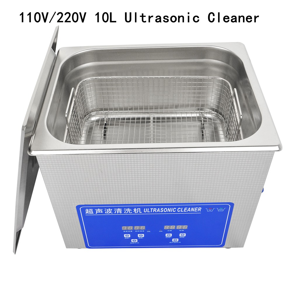 Ultrasonic Cleaning Machine 10L Digital - Nettoyeur à ultrasons numérique domestique 10L,