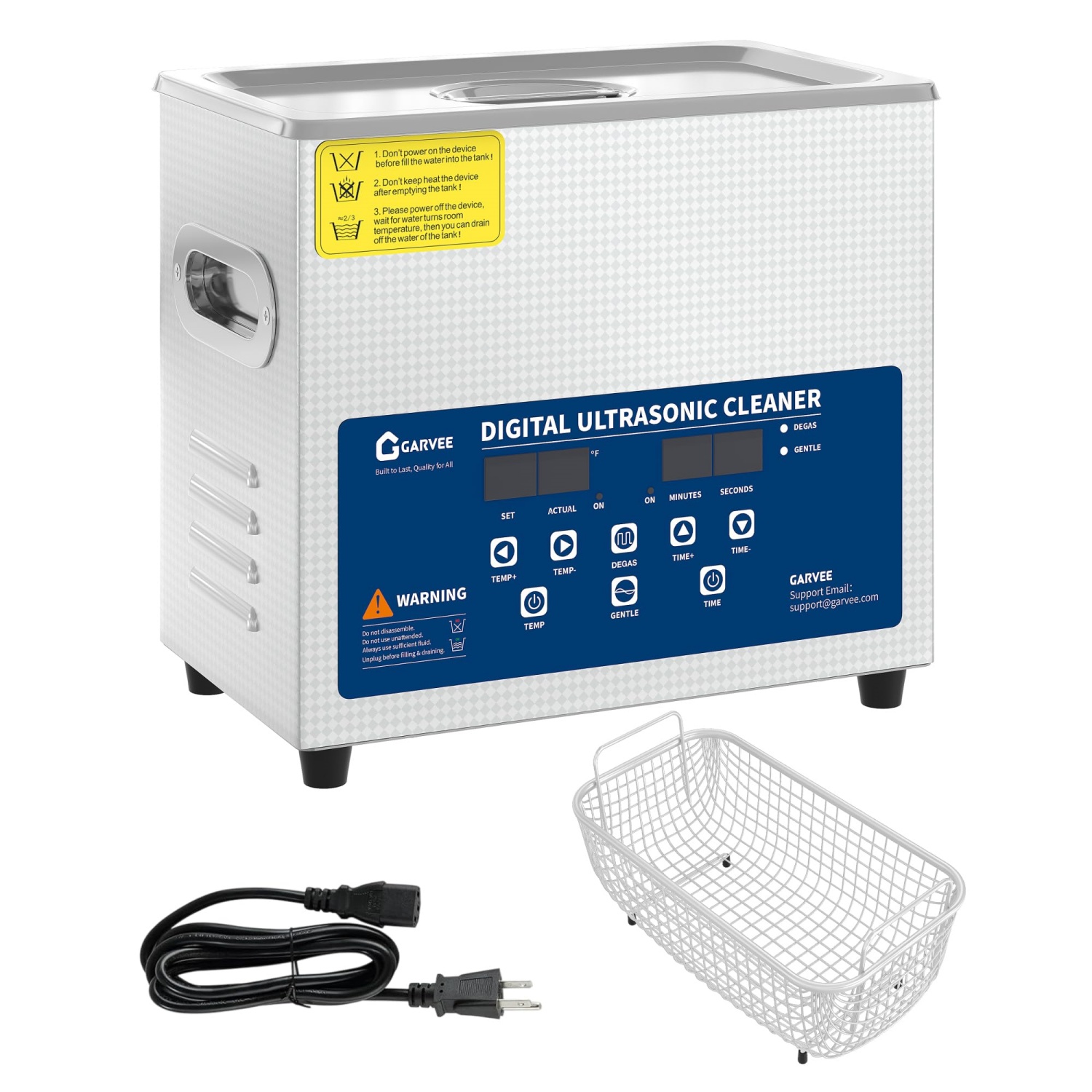Industrial Ultrasonic Cleaner 30L Heater - Nettoyeur à ultrasons 3L/6L/10L/15L/22L/30L avec minuterie