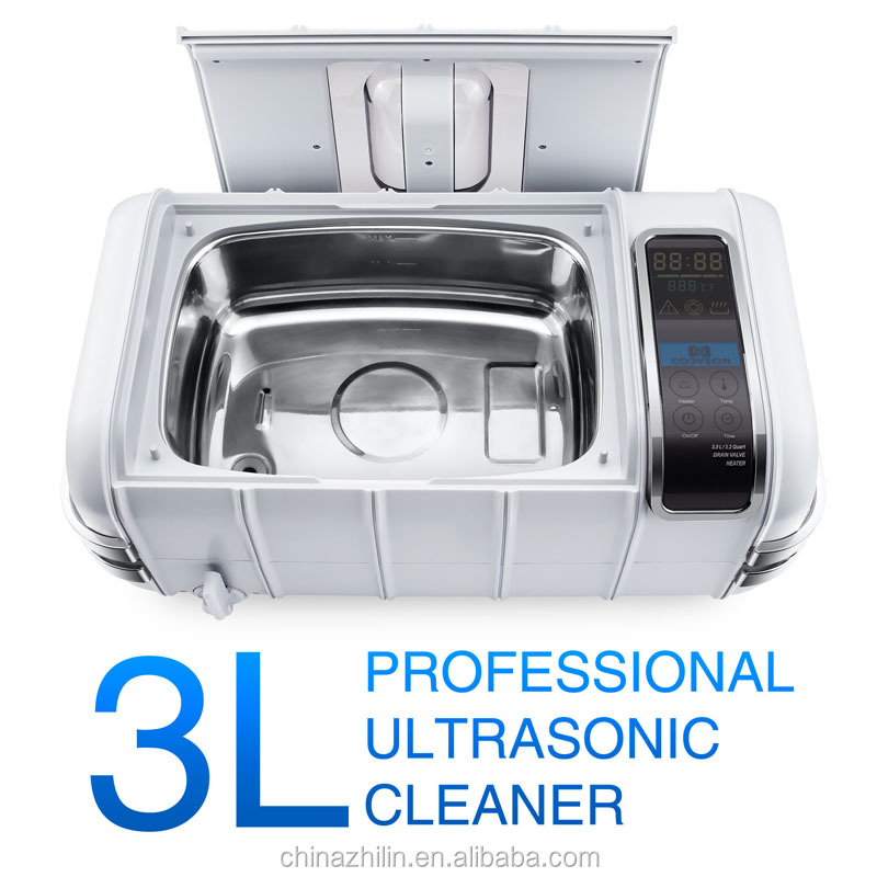Ultrasonic Cleaner With Drain Valve Valve - Nettoyeur à ultrasons professionnel 3L 35kHz