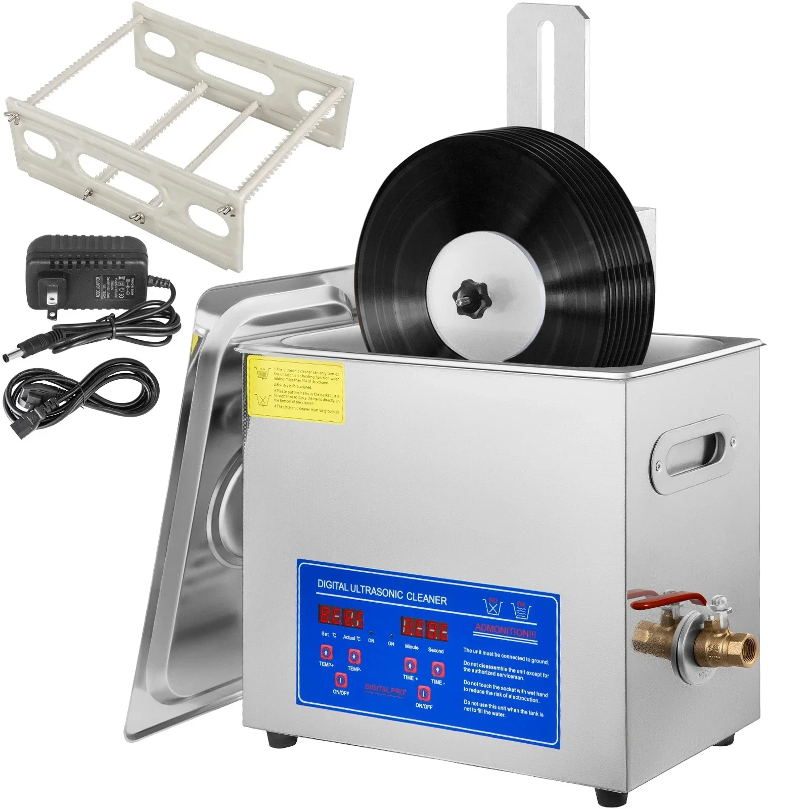 Nettoyeur industriel à ultraso - Industrial Ultrasonic Cleaner 30L Heater avis et prix