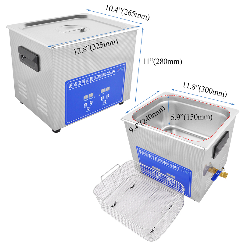 Nettoyeur à ultrasons numériqu - Ultrasonic Cleaning Machine 10L Digital avis et prix